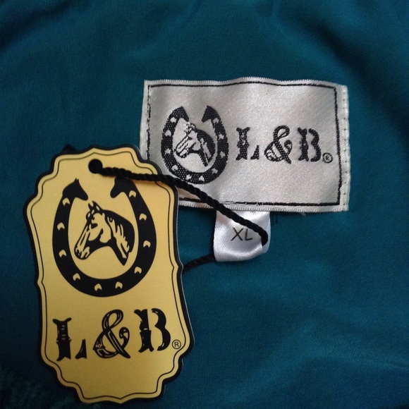 L&B Turquoise Lace Dress - Picture 5 of 6